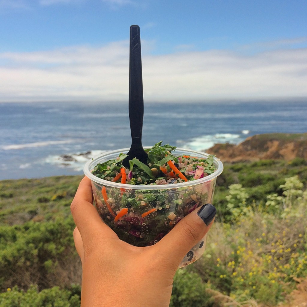 Kale n' quinoa salad 